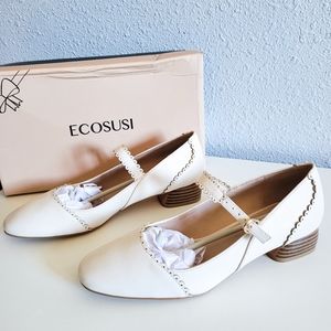 Ecosusi Flora Classic Vintage Shoes Biege 9